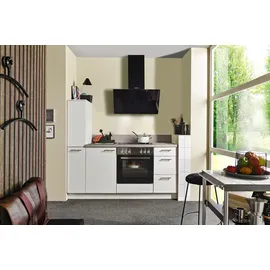 kochstation Küchenzeile Scafa 180 cm weiß
