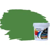 RyFo Colors Silikonharz Fassadenfarbe Lotuseffekt Trend Maigrün 1l - bunte Fassadenfarbe, weitere Grün Farbtöne und Größen erhältlich, Deckkraft Klasse 1