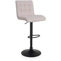 Harper Barhocker Erika Microfaser beige
