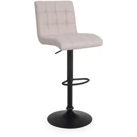 Harper Barhocker Erika Microfaser beige