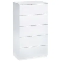 Dmora Kommode 60x40x110 cm Weiß