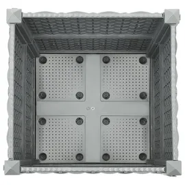 vidaXL Hochbeet 40x40x38 cm Polypropylen