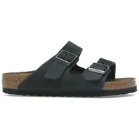 Birkenstock Arizona Nubukleder geölt schwarz 42
