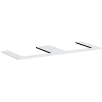 Hansgrohe Xilesa E Konsole 54274700 1375x550mm, 2 Ausschnitte, mattweiß