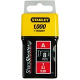 Stanley Klammern Typ A 8 mm 1000 Stück
