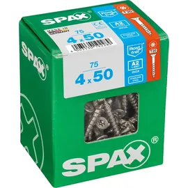 SPAX Edelstahlschraube Universalschrauben 4 x 50 mm 75 Stück
