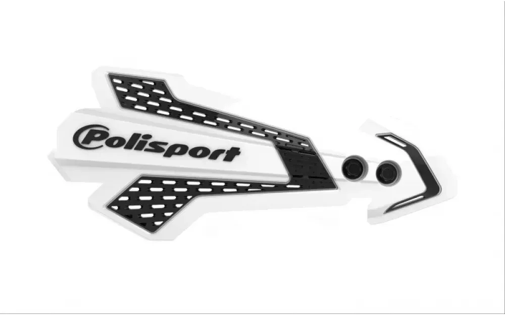 Polisport Off Road Mx Flow Kawasaki Kx250f 20/kx450f 19 Handschutz - White / Black - One Size
