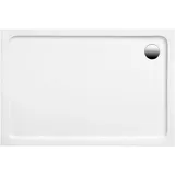 Schulte Duschwanne Adria - aus hochwertigem Sanitäracryl, ohne Zubehör, Farbe: Weiß, Größe: 120 x 90 cm - Schulte