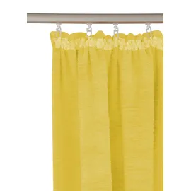 Wirth Trondheim Kräuselband 328 g/m2 132 x 145 cm gelb