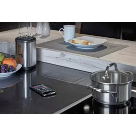 EVOline Schuko-Steckdose BackFlip Schwarz 2 St.