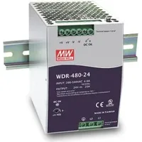 MeanWell MEAN WELL WDR-480-24 480 W Metallisch (WDR-480-24)