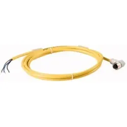 Eaton 166983 Verbindungsleitung, 5p/5Ltg, DC, Kupplung M12 gewinkelt, Ende offen, 2m CSDR5A5CY2202