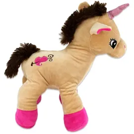 JoyToy Joy Toy 121104 - Einhorn stehend - weicher Samtplüsch, 32 cm,