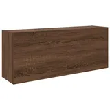 vidaXL Bad-Wandschrank Braun Eichen-Optik 100x25x40 cm Holzwerkstoff