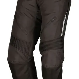 Modeka Violetta wasserdichte Damen Motorrad Textilhose, schwarz, 36