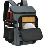 NEWHEY 30L Kühlrucksack Wasserdichten Isoliert Kühltasche Groß Picknickrucksäcke