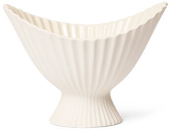 Ferm Living - Fountain Bowl W19 Off-white - 130