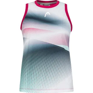 Head Tennis-Tank Top Performance 2023 (Moisture Transfer Microfiber Technologie) weiss/violett Damen