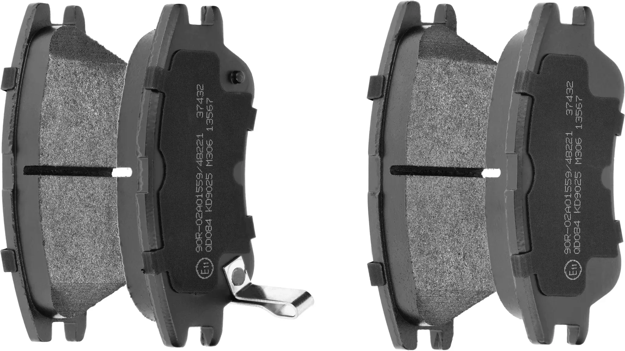 F.BECKER Bremsbelagsatz, Scheibenbremse 10411161 für Ford HYUNDAI