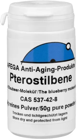 50 g Pterostilbene-Pulver (das 'Blaubeer-Molekül')