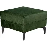 Jockenhöfer Hocker JOCKENHÖFER GRUPPE "Novara", grün (dunkelgrün), B:65cm H:46cm T:65cm, 100% Polyester, Hocker, Hocker, mit hervorragendem Sitzkomfort