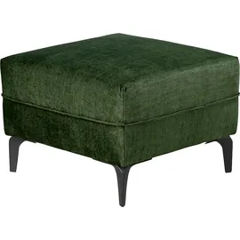 Jockenhöfer Hocker JOCKENHÖFER GRUPPE "Novara", grün (dunkelgrün), B:65cm H:46cm T:65cm, 100% Polyester, Hocker, Hocker, mit hervorragendem Sitzkomfort