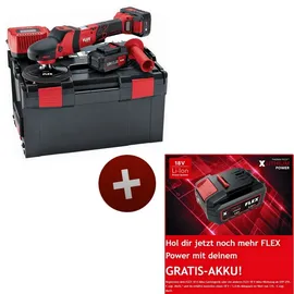 Flex Akku-Rotationspolierer PE 150 18.0-EC/5.0 Set 447153