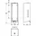 kwc aquarotter gmbh KWC Seifenspender, EXOS, Edelstahl, AP, 120x345x120 mm, Front ESG schwarz,
