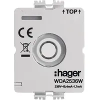 Hager LED-Modul Drehschalter WDA2536W