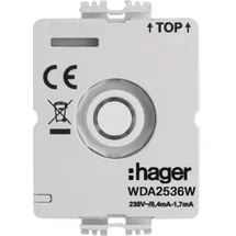 Hager LED-Modul Drehschalter WDA2536W