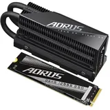 Gigabyte AORUS Gen5 12000 SSD 2TB, M.2 2280 / M-Key / PCIe 5.0 x4, Kühlkörper (AG512K2TB)