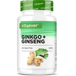 Ginkgo & Ginseng Spezial Extrakt - 365 Tabletten
