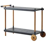 Cane-Line Gartentisch 42 x 115 x 82 cm Braun