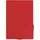 biberna 0077155 Jersey 180 x 200 - 200 x 200 cm rot