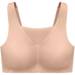 GLAMORISE Sport-Bustier mit bestem Halt - Kaffee Unterwäsche   Damen 