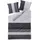 Traumschlaf Pascal Gestreift Grau 155 x 200 cm + 80 x 80 cm