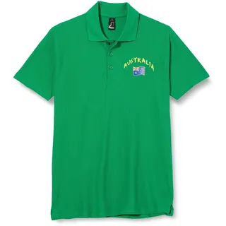 Supportershop Kinder Polo Rugby Australien M grün