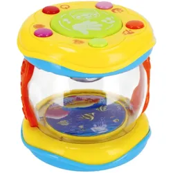 Bam-Bam Music Toy Silicone Bamboo Puzzle Activity Spielzeug mit Melodie 18m+ Funny Drum 1 St.