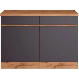 Held Unterschrank Turin 120 x 86 cm Grau