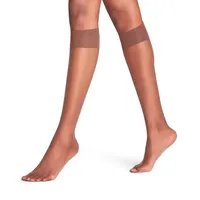 Falke Damen Kniestrümpfe Shelina 12 DEN W Kh ultra-transparent