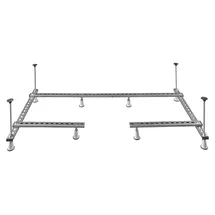 Polysan Tragkonstruktion für tiefe Wanne DEEP 120x75cm