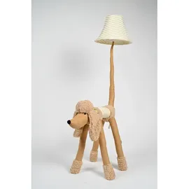 happy lamps - LED-Stehleuchte für Kinder BELLO LED/5,4W/230V Pudel - Beige/Braun