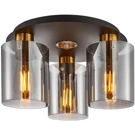 Italux SPL-5581-3SC-BRO-SG Deckenleuchte Sardo | 3x40W E14