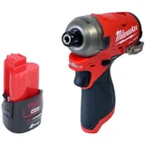 Milwaukee M12 FQID-201 Akku Schlagschrauber 12 V 50 Nm 1/4" Brushless + 1x Akku 2,0 Ah - ohne Ladegerät