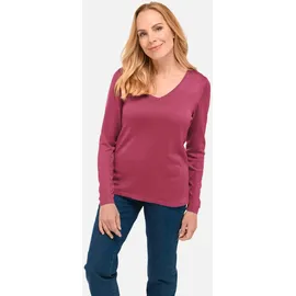 GOLDNER Strickpullover rot 25