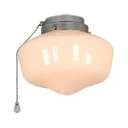 Leuchte 1 für Deckenventilatoren - Chrom Glänzend - 10281