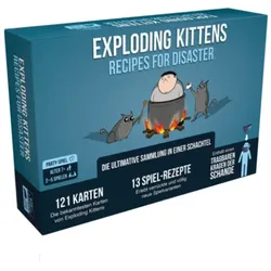 Asmodee Exploding Kittens: Recipes for Disaster, Kartenspiel, Party, 7 Jahr(e),