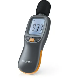 Brandson digitales Schallpegelmessgerät 35 dB(A) bis 130 dB(A) Windschutz - LCD-Display