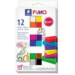 STAEDTLER Modelliermasse FIMO® soft Basic mehrfarbig