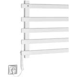 Sapho Handtuchheizkörper 520 x 480 mm 63 W mattweiß Ventilposition